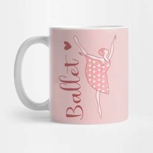 ballet arabesque Mug